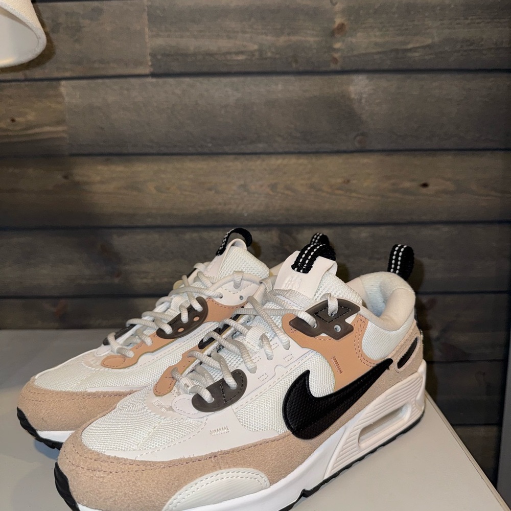 Nike Air Max Sneakers in Cream and Black